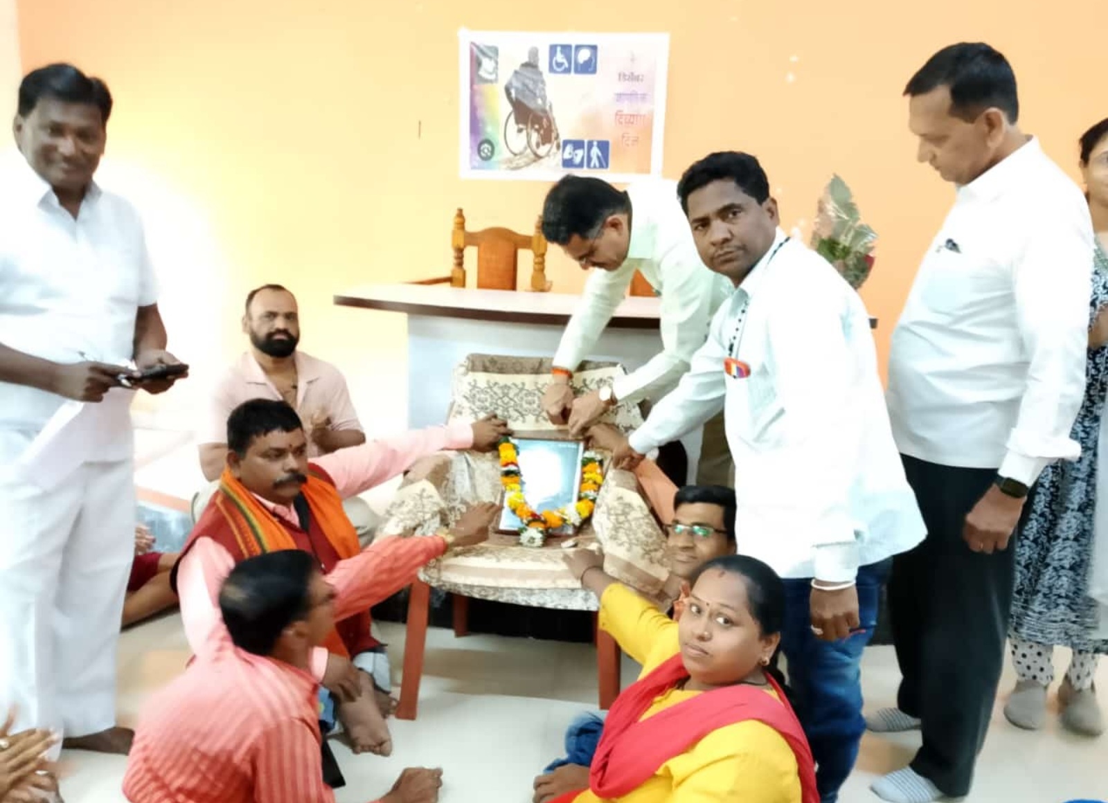 जागतिक दिव्यांग दिवस फैसपूरात उत्साहात साजरा