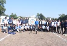 धनुर्विद्या आंतर महाविद्यालयीन स्पर्धेचे धनाजी नाना महाविद्यालयात यशस्वी आयोजन